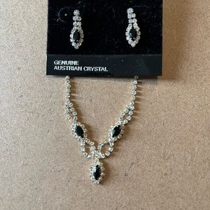 Necklace and earrings